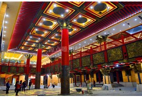 貴州-習水縣旅游集散中心-紫銅雕塑